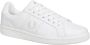 Fred Perry Leren Sneakers White Heren - Thumbnail 2