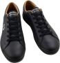 Fred Perry Baseline Leren Sneakers Black Heren - Thumbnail 4