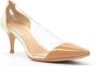 Gianvito Rossi Pre-owned Leather heels Beige Dames - Thumbnail 2