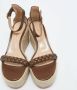 Gianvito Rossi Pre-owned Leather sandals Brown Dames - Thumbnail 3