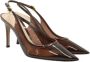 Gianvito Rossi Pre-owned Plastic mules Brown Dames - Thumbnail 4