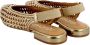 Gioseppo Gouden platte sandalen Guatavita Collectie Beige Dames - Thumbnail 19