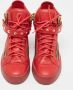 Giuseppe Zanotti Pre-owned Leather sneakers Red Heren - Thumbnail 3