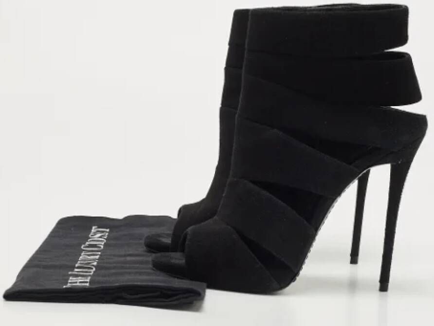 Giuseppe Zanotti Pre-owned Suede boots Black Dames