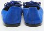 Giuseppe Zanotti Pre-owned Suede flats Blue Dames - Thumbnail 5