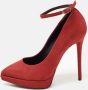 Giuseppe Zanotti Pre-owned Suede heels Red Dames - Thumbnail 2