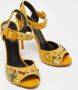 Giuseppe Zanotti Pre-owned Suede sandals Yellow Dames - Thumbnail 4