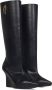 Givenchy Zwarte Slip-on Laarzen met G-Lock Hangslot Zwart Dames - Thumbnail 2