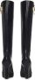 Givenchy Zwarte Slip-on Laarzen met G-Lock Hangslot Zwart Dames - Thumbnail 3