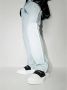 Givenchy Leren Sneakers Zwart Wit Logo Rubber White Dames - Thumbnail 12