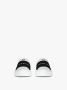 Givenchy Leren Sneakers Zwart Wit Logo Rubber White Dames - Thumbnail 10