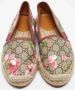 Gucci Vintage Pre-owned Coated canvas flats Beige Dames - Thumbnail 3