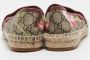 Gucci Vintage Pre-owned Coated canvas flats Beige Dames - Thumbnail 5