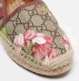 Gucci Vintage Pre-owned Coated canvas flats Beige Dames - Thumbnail 8