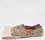 Gucci Vintage Pre-owned Coated canvas flats Beige Dames - Thumbnail 9