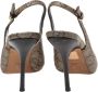 Gucci Vintage Pre-owned Coated canvas heels Beige Dames - Thumbnail 4