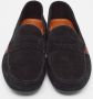 Gucci Vintage Pre-owned Fabric flats Black Heren - Thumbnail 3