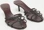 Gucci Vintage Pre-owned Leather sandals Red Dames - Thumbnail 4