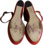 Gucci Vintage Pre-owned Leather sandals Red Dames - Thumbnail 5