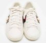 Gucci Vintage Pre-owned Leather sneakers White Dames - Thumbnail 3