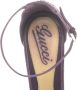 Gucci Vintage Pre-owned Suede sandals Purple Dames - Thumbnail 6