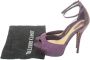 Gucci Vintage Pre-owned Suede sandals Purple Dames - Thumbnail 7