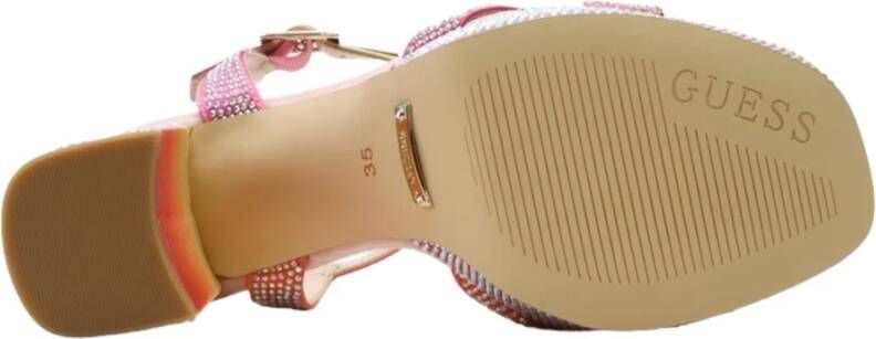 Guess Glamoureuze hoge hakken sandalen Roze Dames