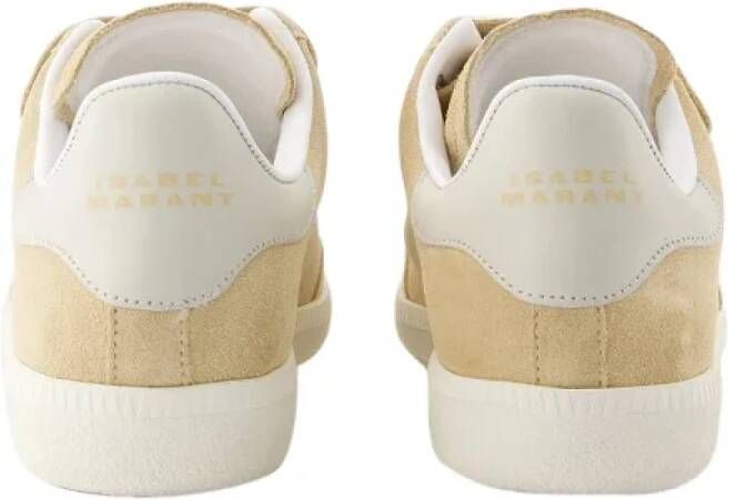 Isabel Marant Pre-owned Leather sneakers Brown Dames