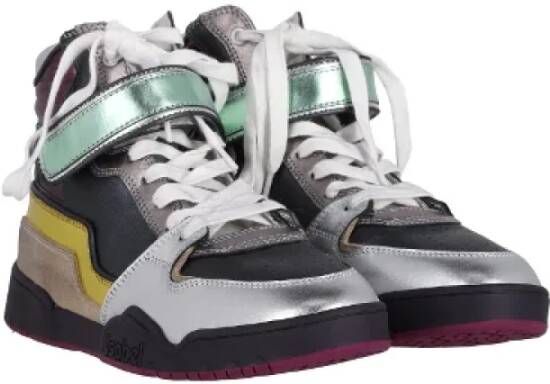 Isabel Marant Pre-owned Leather sneakers Multicolor Dames