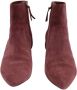 Isabel Marant Pre-owned Suede boots Red Dames - Thumbnail 3