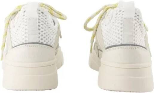 Isabel Marant Pre-owned Witte Leren Kindsay-gd Sneakers White Dames