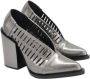 Jil Sander Pre-owned Leather heels Gray Dames - Thumbnail 3