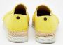 Jimmy Choo Pre-owned Canvas sneakers Yellow Dames - Thumbnail 5