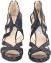 Jimmy Choo Pre-owned Leather heels Blue Dames - Thumbnail 5