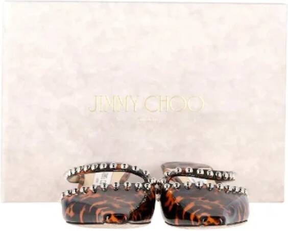 Jimmy Choo Pre-owned Leather mules Multicolor Dames