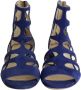 Jimmy Choo Pre-owned Leather sandals Blue Dames - Thumbnail 2
