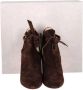 Jimmy Choo Pre-owned Suede boots Brown Dames - Thumbnail 2