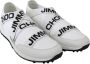 Jimmy Choo Toronto Wit Zwart Nappa Breisel Sneakers White Dames - Thumbnail 2