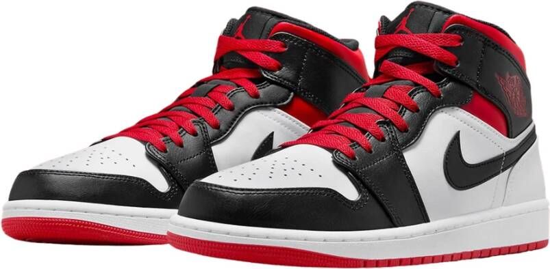 Nike Air Jordan 1 Mid GS Gym Red Black Toe - Foto 5