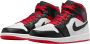 Nike Air Jordan 1 Mid GS Gym Red Black Toe - Thumbnail 5