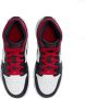 Nike Air Jordan 1 Mid GS Gym Red Black Toe - Thumbnail 4