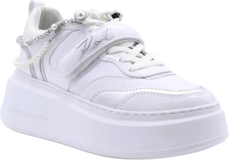 Karl Lagerfeld Luxe Dames Sneakers White Dames