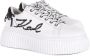 Karl Lagerfeld Sneakers Kreeper Lo Whipstitch Lo Lace in wit - Thumbnail 2