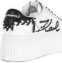 Karl Lagerfeld Sneakers Kreeper Lo Whipstitch Lo Lace in wit - Thumbnail 4