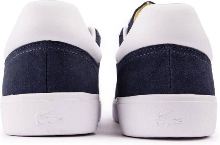 Lacoste Baseshot Trainers Blue Heren