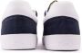 Lacoste Premium Baseshot Leren Sneakers Blauw Wit Multicolor Heren - Thumbnail 13