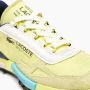 Lacoste Elite Active Textile LT Grn & Nvy Sneakers Geel Heren - Thumbnail 4