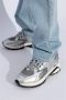 Lacoste Neo Textiel en Leren Sneakers Gray Dames - Thumbnail 5