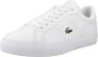 Lacoste Powercourt 2.0 Leren ssneakers White - Thumbnail 8