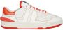 Lanvin Witte Leren Sneakers met Geperforeerd Detail White Heren - Thumbnail 4
